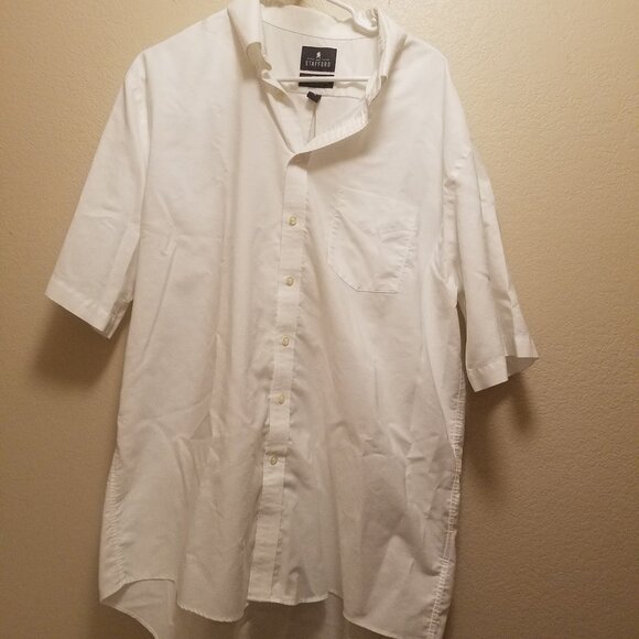 Stafford White Button Down - Picture 3 of 3